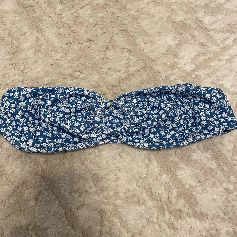 Floral Blue Headband